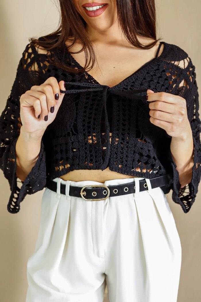 Chaqueta Punto Negra - Imagen 2