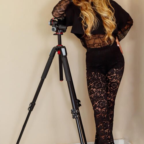 Pantalón encaje negro