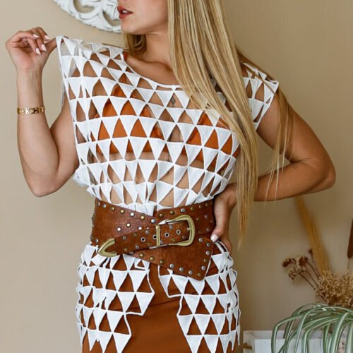Camiseta triangulos
