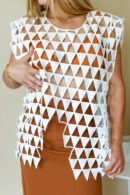 Camiseta triangulos