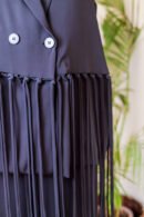 Conjunto chaleco y pantalón flecos