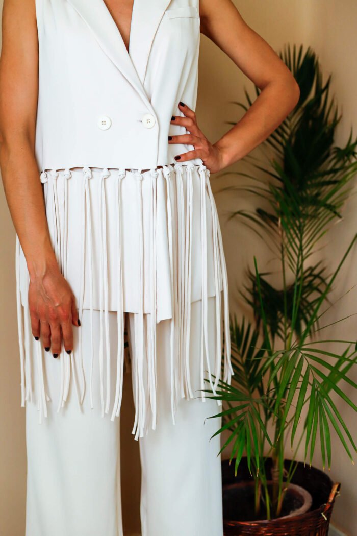 Conjunto Flecos Beige - Imagen 3