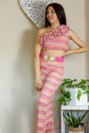 Conjunto volante naranja