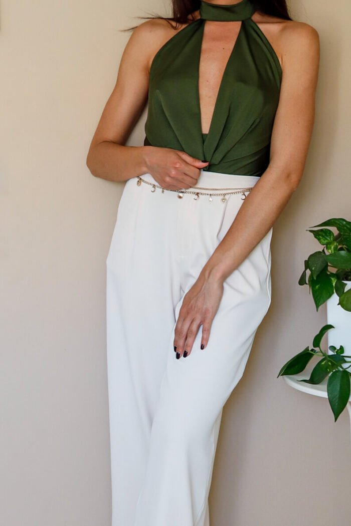 Body con cuello verde - Imagen 6