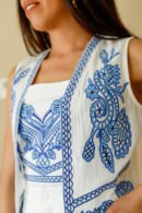 Conjunto Azul y Blanco