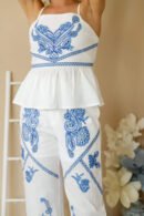 Conjunto Azul y Blanco