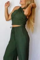 Conjunto Verde Botella