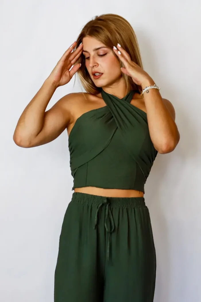 Conjunto Verde Botella