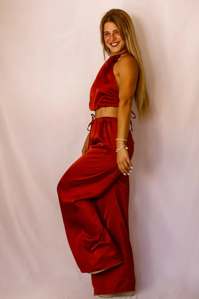 Conjunto Raso Teja