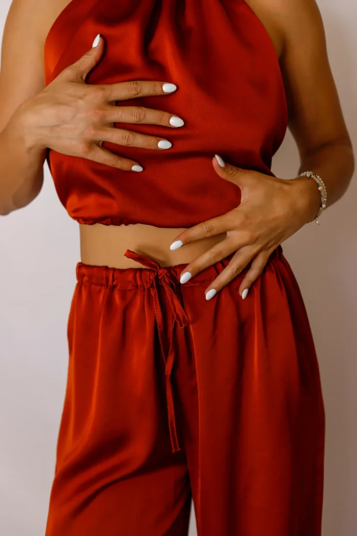 Conjunto Raso Teja - Imagen 4